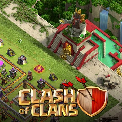 Artstation Clash Of Clans Epic Jungle Scenery