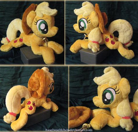 Applejack Plushie by haselwoelfchen on DeviantArt