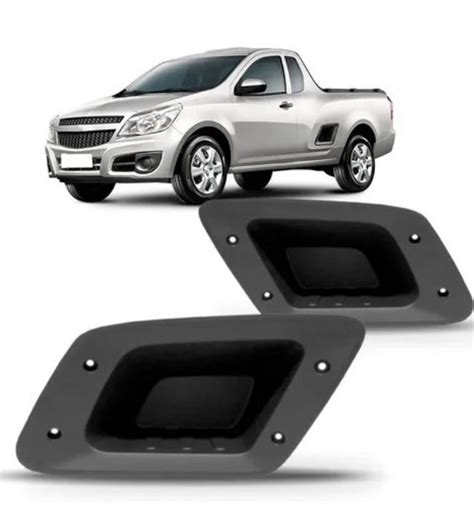 Pisante Lateral Parachoque Traseiro Chevrolet Montana 2011 2012 2013