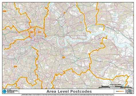 Postcode Area Map (e.g. UB) | Map Logic