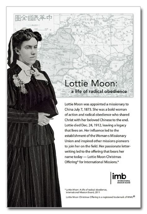 Lottie Moon Coloring Sheet