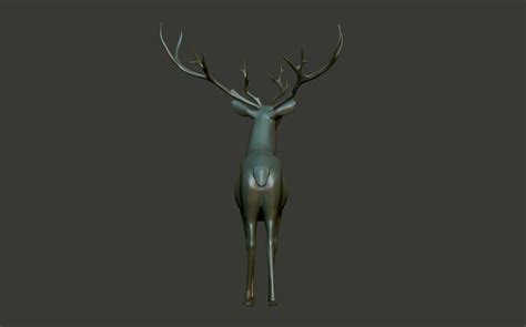 Deer Sculpture 3d Model 3d Printable Cgtrader