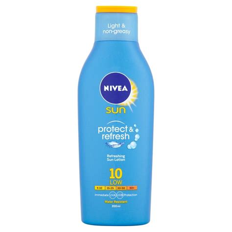 Nivea Sun Protect And Refresh Refreshing Sun Lotion Low SPF 10 200 Ml