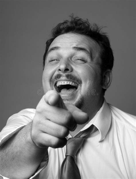 Guy laughing at you. Man pointing his finger and laughing at you , # ...