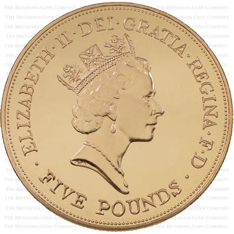 Gold Proof Queen Mother Crown Coin