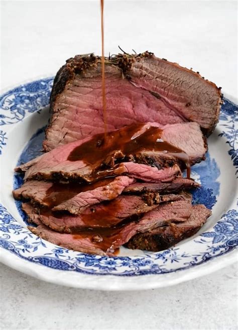 The BEST Topside Beef Roast Top Round Roast Supergolden Bakes