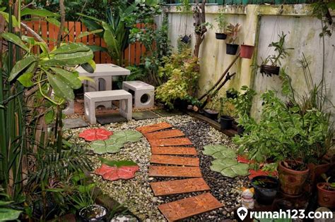 Contoh Desain Taman Minimalis Yang Bisa Kamu Tiru Di Lahan Sempit