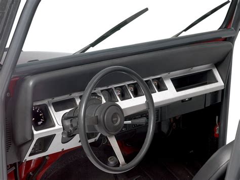 Warrior Products Dash Panel Overlays For 87 95 Jeep Wrangler Yj Jeep