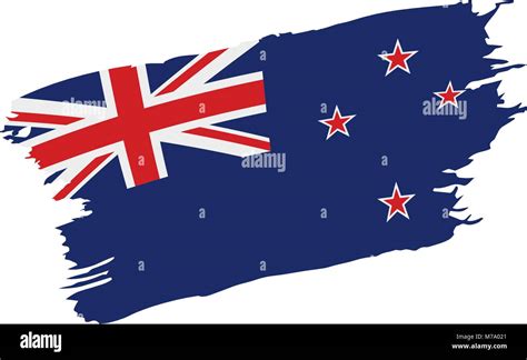 New Zealand Flag Vector Illustration Stock Vector Image And Art Alamy