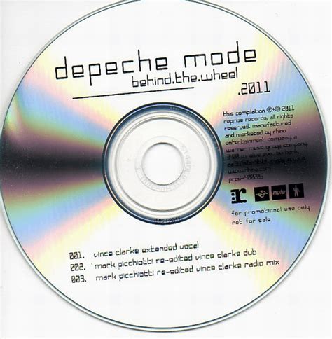 Depeche Mode "Behind The Wheel 2011" 2011