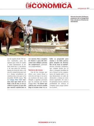 La Colaga Polo Club En Castilla Y Leon Economica PDF