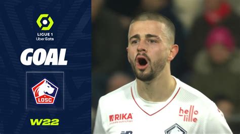 Goal Edon Zhegrova Losc Stade Rennais Fc Losc Lille