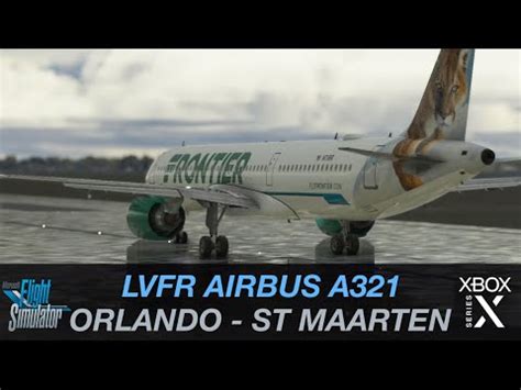 New Update Lvfr Airbus A Orlando St Maarten Xbox Msfs