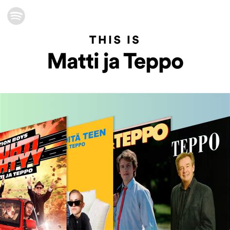 This Is Matti Ja Teppo Spotify Playlist