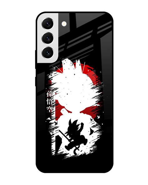 Buy Kid Goku Premium Glass Case For Samsung Galaxy S22 5G Shock Proof