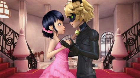 Marinette And Cat Noir On The Ball Miraculous Amino