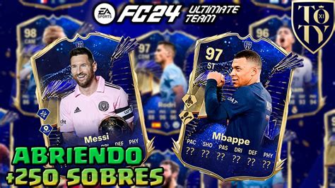 ABRIENDO 300 SOBRES PARA LOS TOTY FC24 Ultimate TEAM YouTube