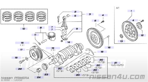 Vliegwiel En Toebehoren Nissan Autoparts