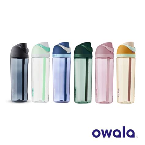 Owala Freesip Tritan Water Bottle With Locking Push Button Lid