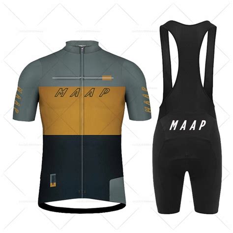 Maap Conjunto De Jersey De Manga Corta Para Ciclismo Ropa De Verano