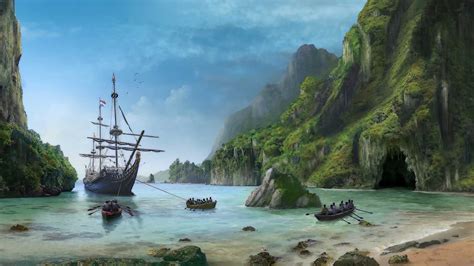 🔥 5 Pirate Backgrounds Wallpapersafari