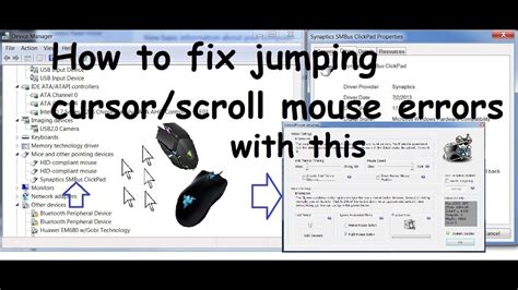 How To Fix Jumping Cursor Scroll Mouse Problems Errors Youtube