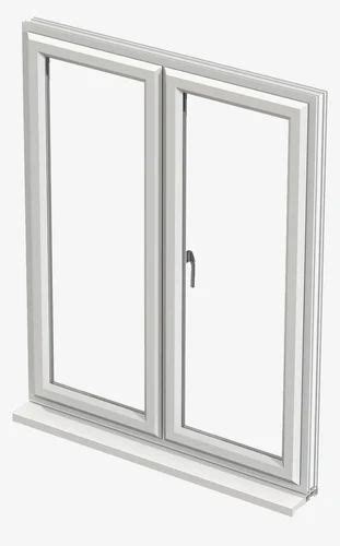 White 8mm Double Door Upvc Casement Window At Rs 630sq Ft In Jaipur