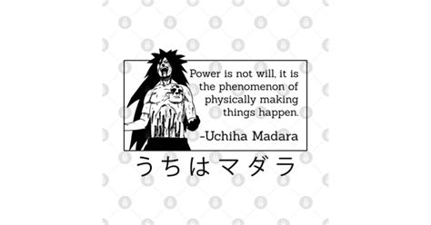 Madara Uchiha Naruto quote - Madara - Tank Top | TeePublic