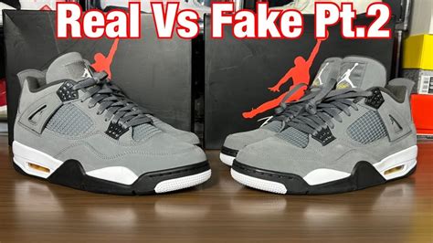 Air Jordan Cool Grey Real Vs Fake Pt With Updated Pairs Youtube