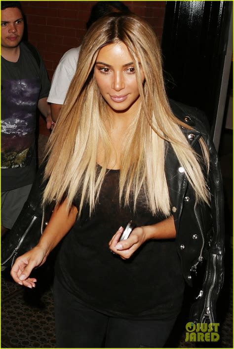 Kim Kardashian Reveals Her New Blonde Hair Is Really A Wig Photo
