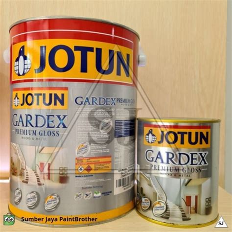 Jual Cat Kayu Dan Besi Jotun Gardex Premium Gloss Charcoal Grey