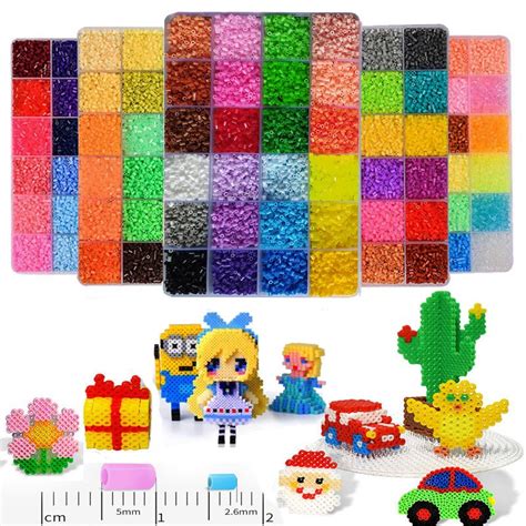 New 72 Colors 39000pcs Perler Toy Kit 5mm 2 6mm Hama Beads 3d Puzzle Diy Toy