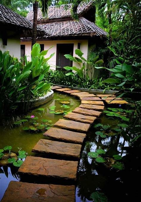 Water Garden And Koi Pond Designs For The Backyard And Patio Japanese