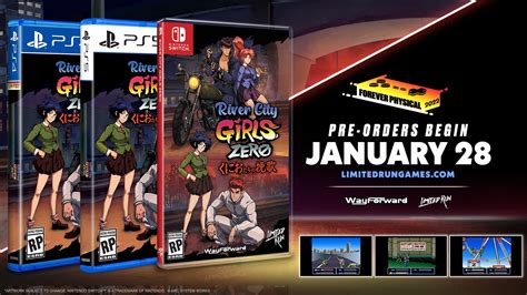 River City Girls Zero Physical Edition Pre Orders Open January 28 Gematsu