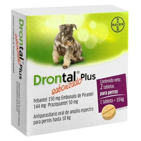 Bayer Drontal Plus Saborizado Hasta 20 Kg Veterinaria Totoro