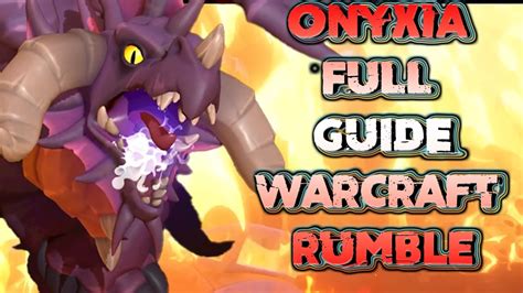 Warcraft Rumble Onyxia Guide Easy Rumble Onyxia Strat Youtube