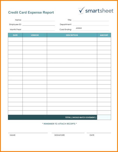 Credit Card Comparison Spreadsheet — Db