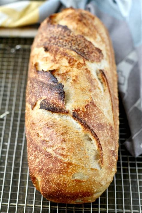 No Knead Sourdough Bread Karen S Kitchen Stories