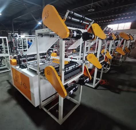 Automatic HDPE LDPE Nylon Double Layer Four Channels Lines Computer Hot Sealing Cold Cutting