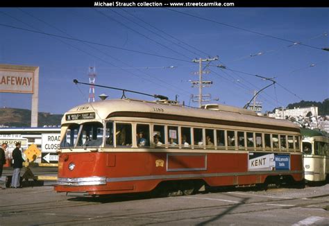 San Francisco Municipal Railway PCC Streetcars 1180-1189 ...