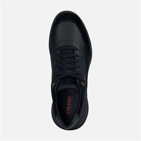 Geox Pg X B Abx A Waterproof Shoes Black Man Geox Plus Grip