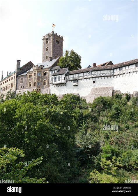 Wartburg In Eisenach Thuringia Stock Photo Alamy