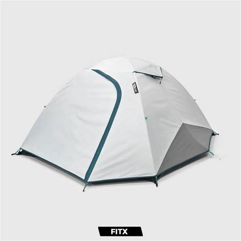 QUECHUA MH100 Fresh & Black 3 Nəfərlik Kamp Çadırı - Fitx.az
