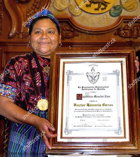 Rigoberta Menchu Nobel Peace Prize