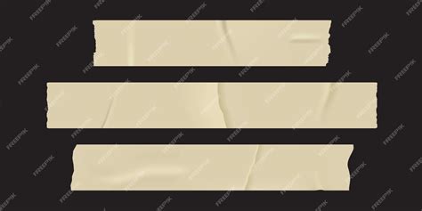 premium vector paper tape vector