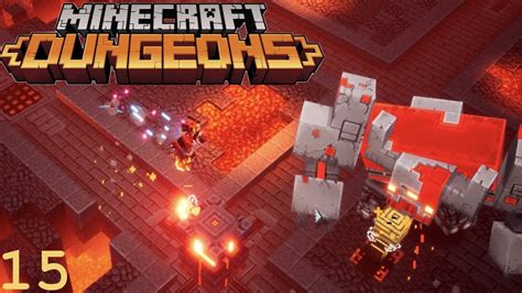 Ep 15 Minecraft Dungeons The Fiery Forge Youtube