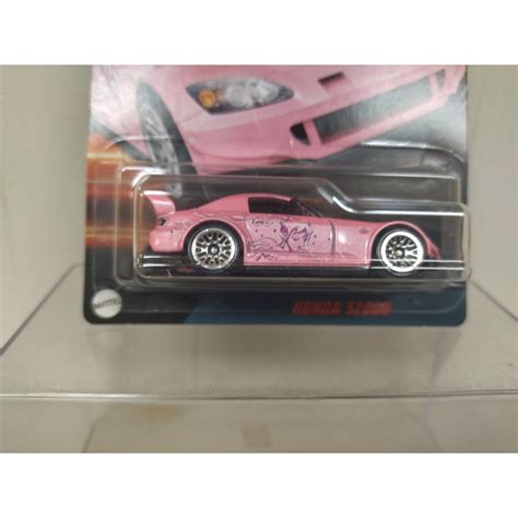 HONDA S2000 PINK 2 10 FAST FURIOUS 1 64 HOT WHEELS BCN STOCK CARS