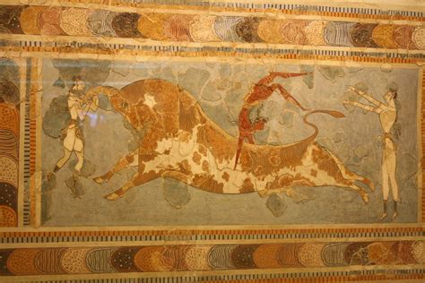 Minoan Frescoes - World History Encyclopedia