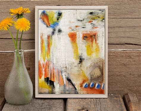 Abstract Canvas Painting Colorful Wall Art Abstract Painting Canvas