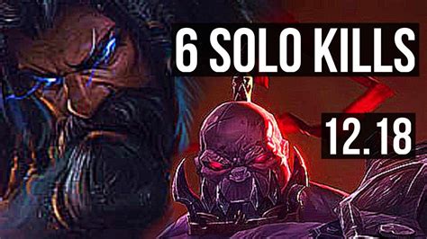 Udyr Vs Sion Top Rank Udyr Solo Kills Kr Challenger